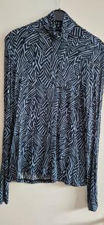 Shirt met col, Silver Creek, mt L, Kleding | Dames, Tops, Silver Creek, Blauw, Maat 42/44 (L), Ophalen of Verzenden