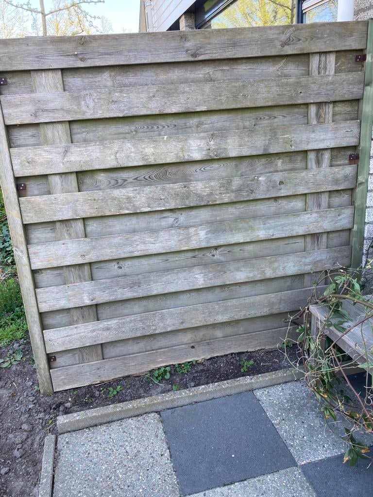 Tuinscherm 180x180, Ophalen, 1 tot 2 meter, Minder dan 3 meter, Zo goed als nieuw