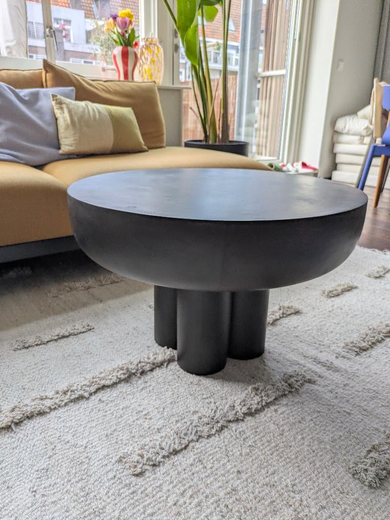 Koffietafel Crown 101 Copenhagen (laag, coffee), Huis en Inrichting, Tafels | Bijzettafels, Ophalen, Minder dan 45 cm, Metaal of Aluminium