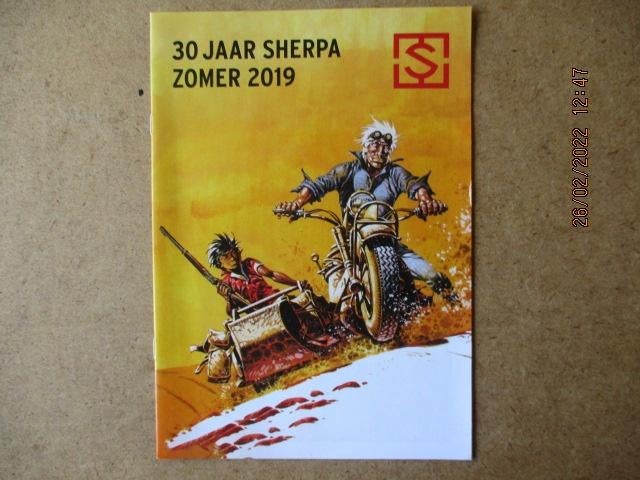adv6040 sherpa folder, Eén stripboek, Ophalen, Gelezen