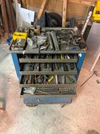 Gereedschapswagen met inhoud, Ophalen of Verzenden, Gevuld, Gebruikt