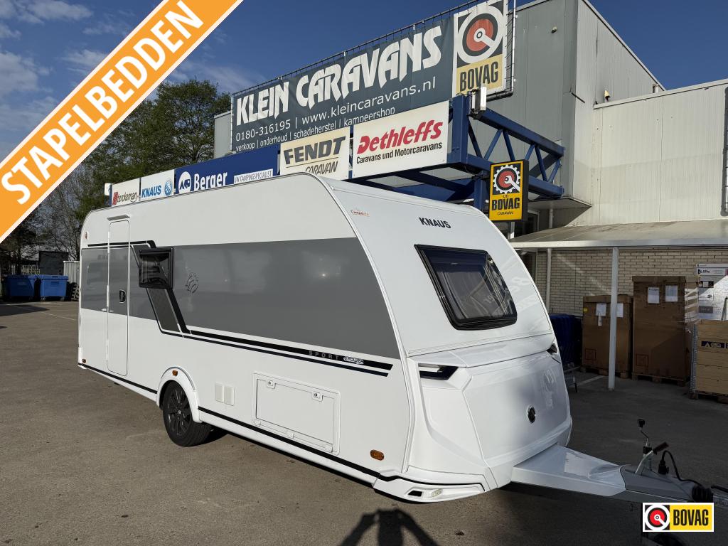 Knaus Sport E-Power Selection 500 QDK +mover+airco+alu velge, Overige typen, Standaardzit, Bedrijf, Schokbreker