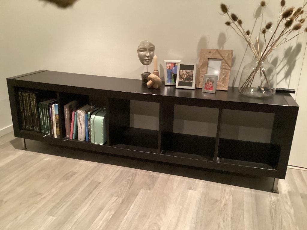 Laag kastje, Huis en Inrichting, Kasten | Dressoirs, Ophalen, Gebruikt, 25 tot 50 cm, 150 tot 200 cm