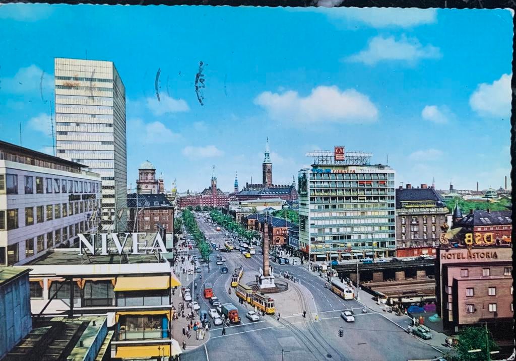 Kopenhagen., Ophalen of Verzenden, Gelopen, Overig Europa