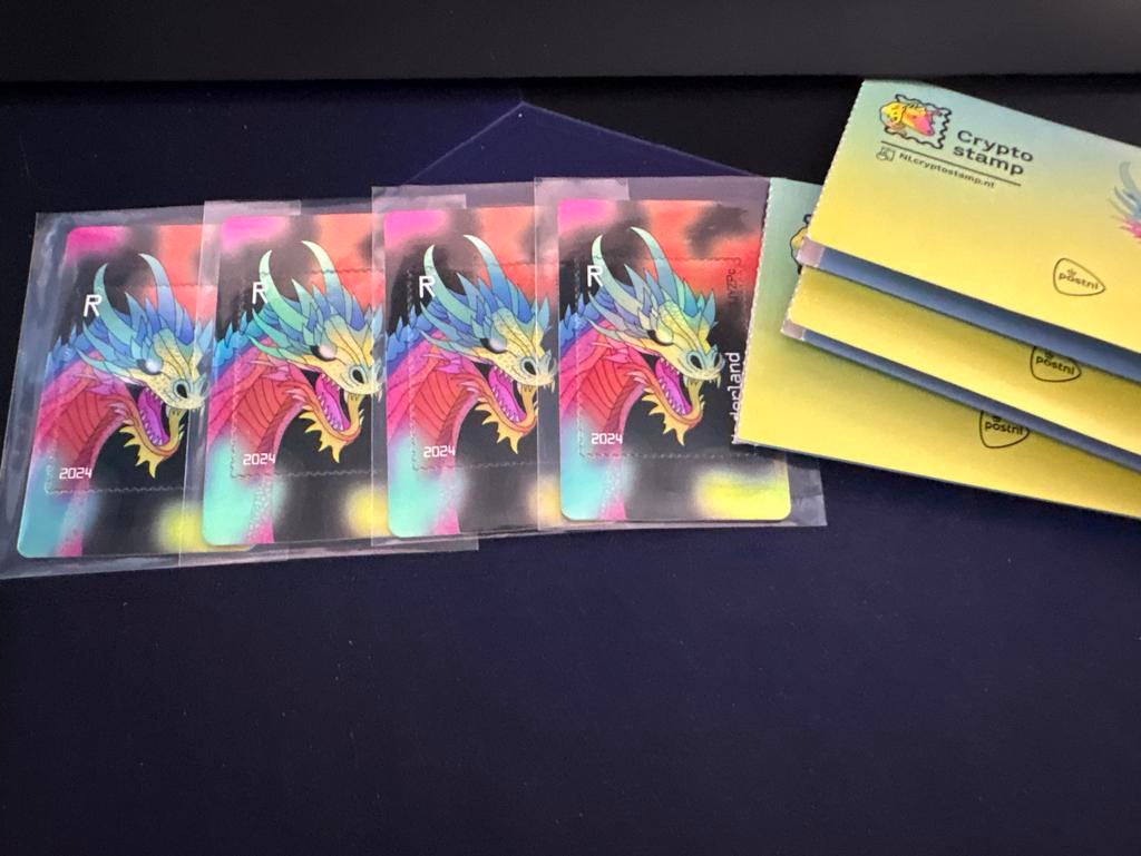 Crypto Stamps 2024 Nederland, Ophalen of Verzenden, Na 1940, Postfris