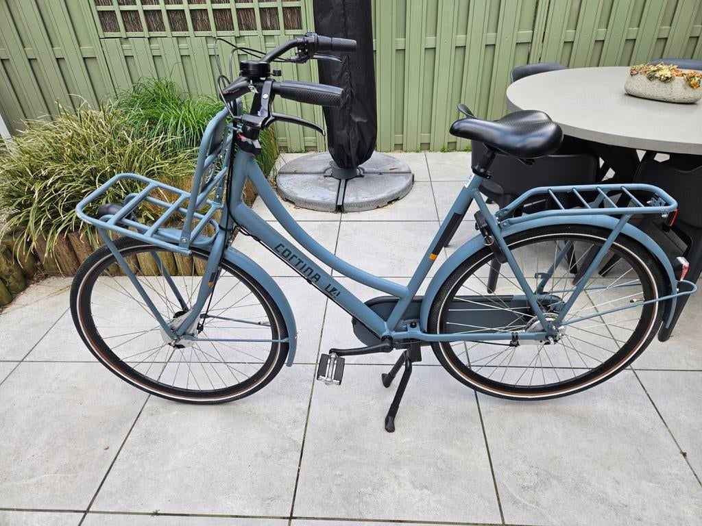 Cortina U4 Solid Damesfiets 61cm Mouse Grey Mat, Terugtraprem, Gebruikt, Versnellingen, 56 cm of meer