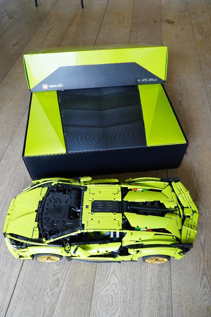 Lego Techni Lamborghini Sian met doos, Ophalen, Lego, Zo goed als nieuw, Technic