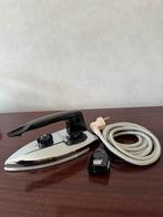 Vintage Tefal Reisstrijkijzer in originele doos, Witgoed en Apparatuur, Ophalen of Verzenden, Zo goed als nieuw, Strijkijzer met snoer