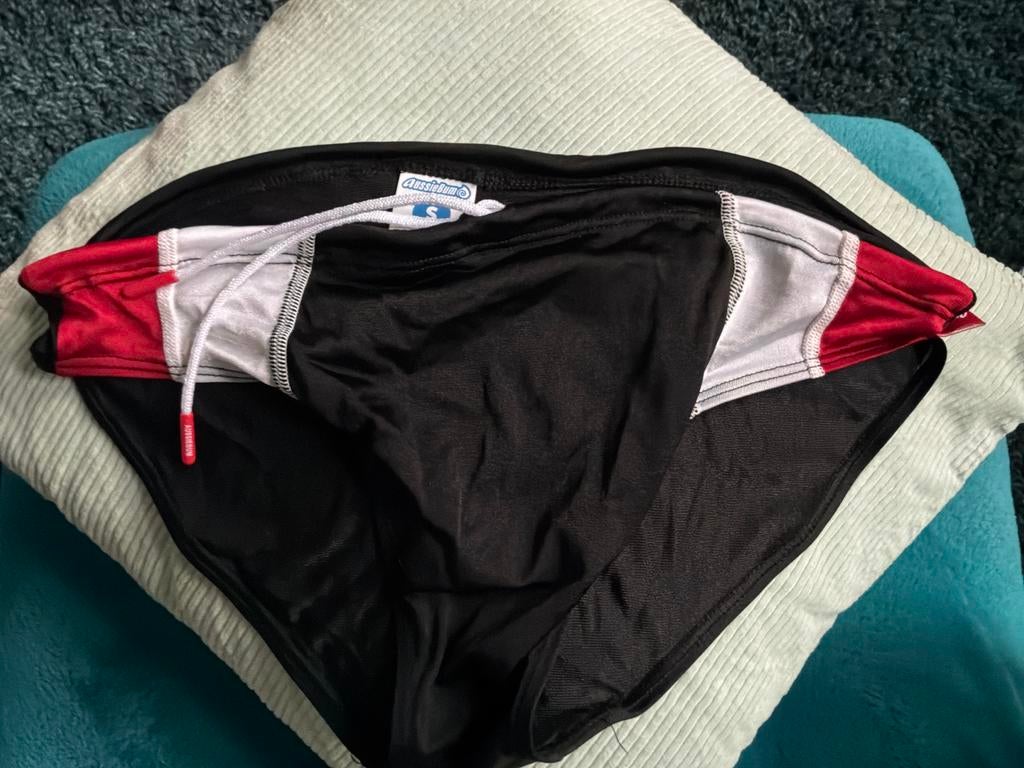 Aussiebum heren zwemslip - Maat S (valt als M), Kleding | Heren, Badmode en Zwemkleding, Ophalen, Zwart