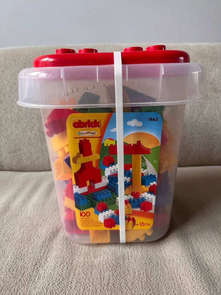Abrick Blokjes - 100 stuks - Nieuw in verpakking, Kinderen en Baby's, Speelgoed | Bouwstenen, Ophalen, Nieuw, Abrick