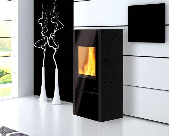 SALE Edilkamin Houtkachel type Coral 1 met LIFTDEUR!, Huis en Inrichting, Kachels, Nieuw, Vrijstaand, Houtkachel, Hout, Ophalen of Verzenden