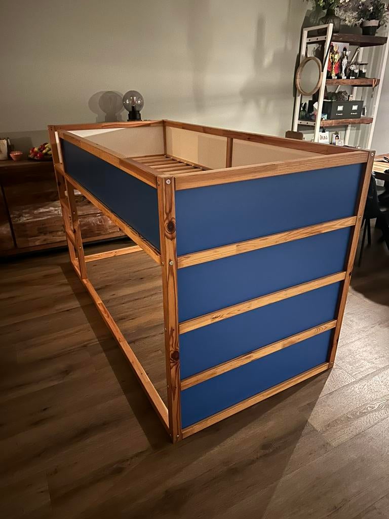 IKEA KURA Zeer goede staat. Hoogslaper omkeerbaar naar laag., Ophalen, Zo goed als nieuw, 180 cm of meer, 85 tot 100 cm