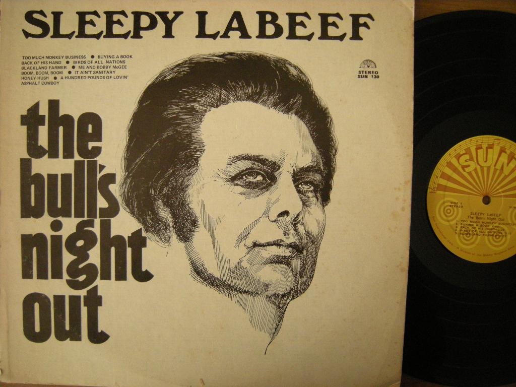 Sleepy Labeef (The Bulls Night Out), Cd's en Dvd's, Vinyl | Rock, Gebruikt, Ophalen of Verzenden, 1970 - 1979, Rock-'n-Roll