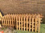Tuinhekken grenen hout 60x180 en een tuinhekpoort, Tuin en Terras, Tuinhekken en Hekwerk, Ophalen, Nieuw, Hout, Tuinhek