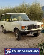 Land Rover Range Rover 3.5 V8 | 1983 | Route 66 Auctions, Auto's, Land Rover, Overige carrosserieën, Zwart, Bedrijf