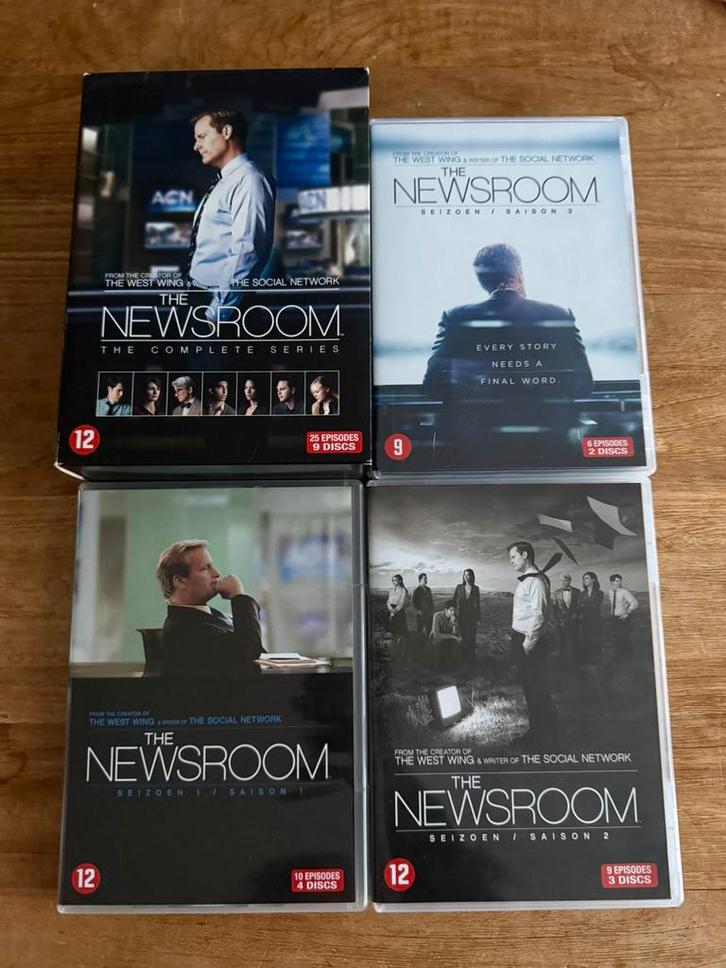The Newsroom: The Complete Series (DVD Boxset), Cd's en Dvd's, Dvd's | Tv en Series, Zo goed als nieuw, Boxset, Verzenden