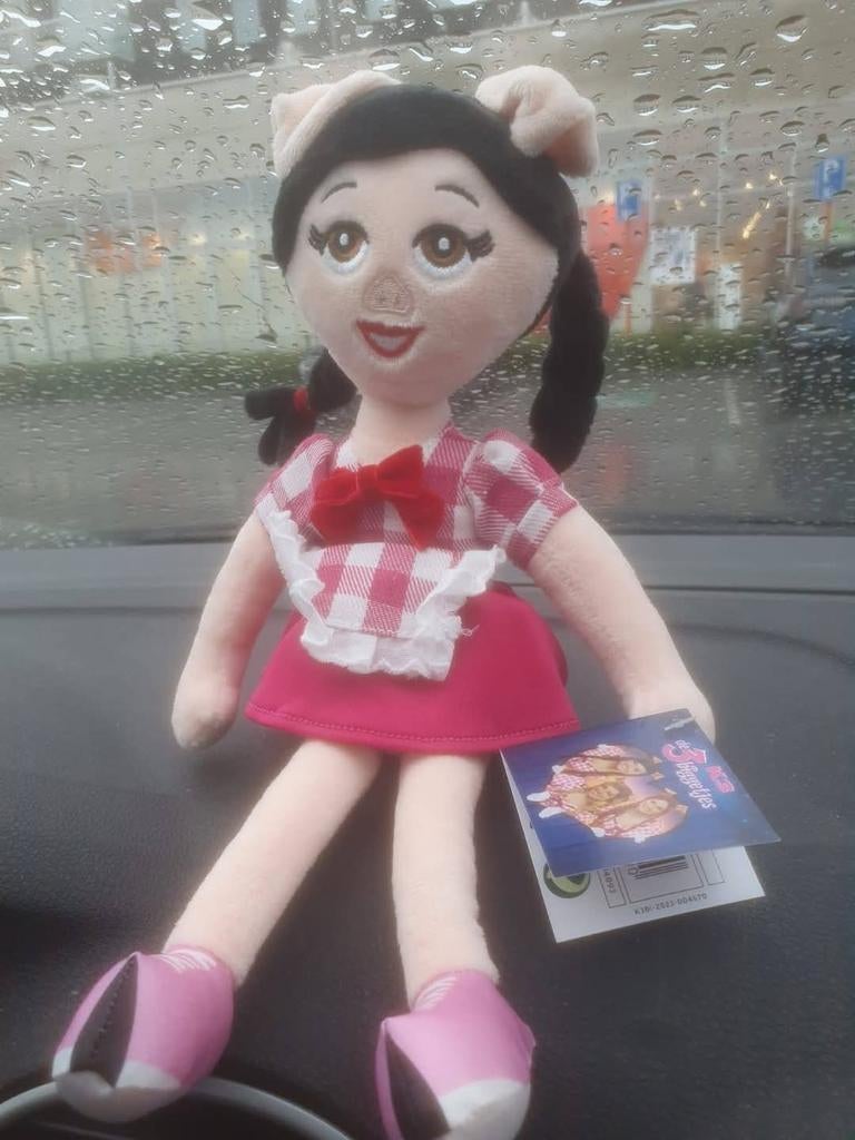 Nieuwe Martha K3 De 3 Biggentjes knuffelpop, Kinderen en Baby's, Speelgoed | Poppen, Ophalen, Nieuw, Overige typen