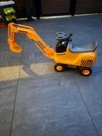 Elektrische Gele kinder graafmachine loopvoertuig, Ophalen of Verzenden, Gebruikt, Loopvoertuig