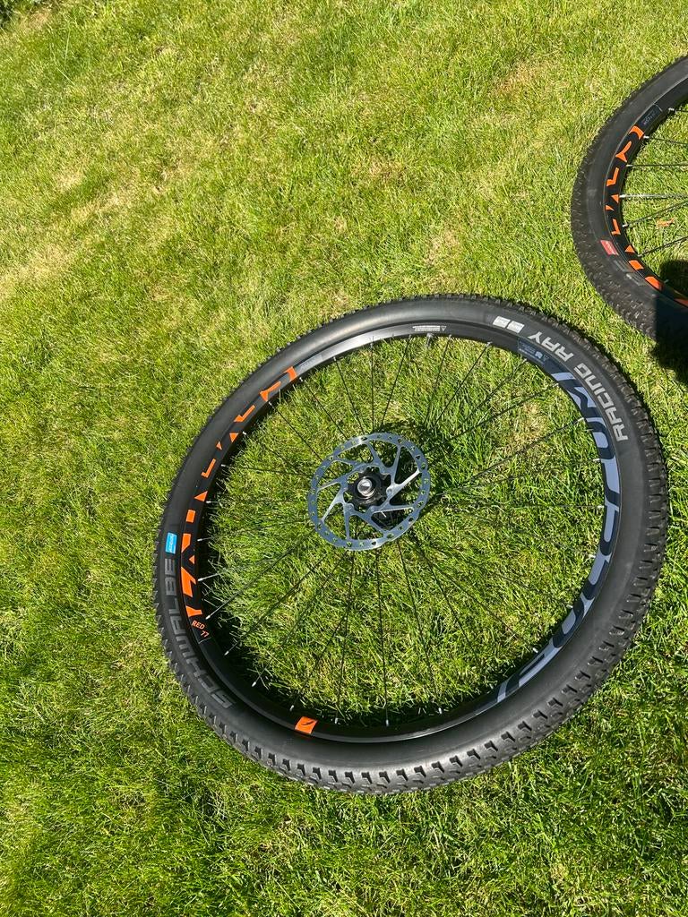 Fulcrum 77 red 29 inch MTB velgen met schwalbe banden, Gebruikt, Aluminium, Mountainbike, Ophalen