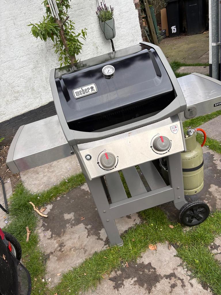 Weber GS4, Spirit 2, inclusief gasfles, Ophalen, Gebruikt