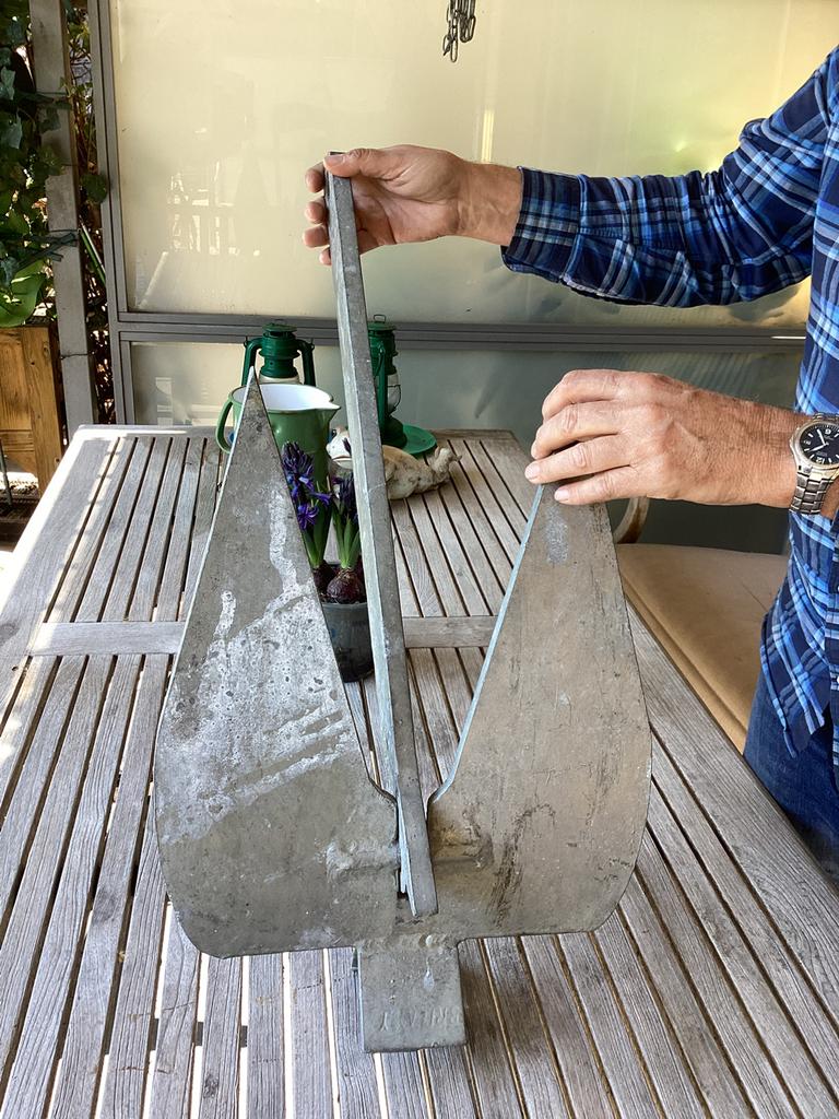 Anker Britany, 14 kg,  voor schip tot 10,5 meter, Watersport en Boten, Ophalen of Verzenden, Gebruikt