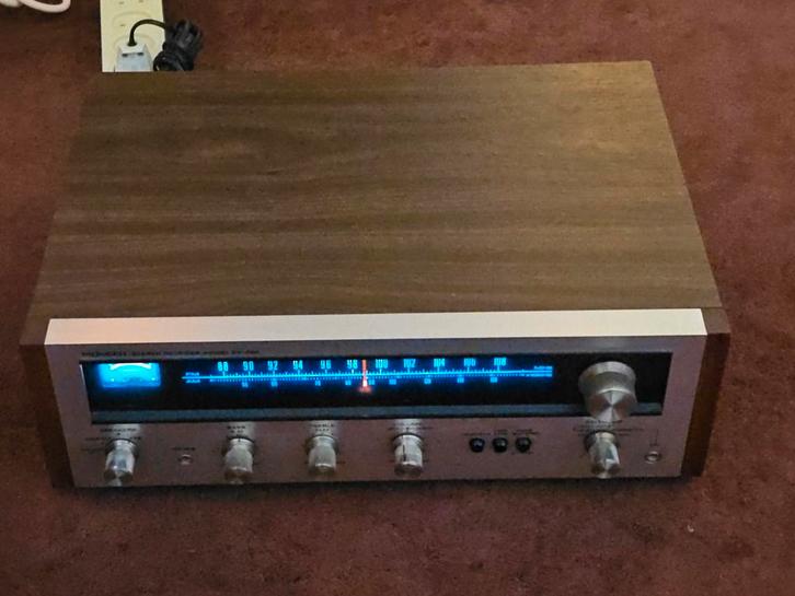 Pioneer tuner/versterker receiver SX 424 z.g.a.n., Audio, Tv en Foto, Versterkers en Receivers, Zo goed als nieuw, Stereo, Minder dan 60 watt
