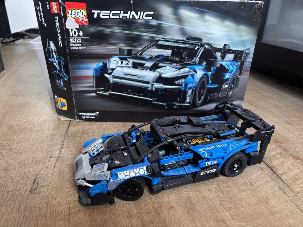LEGO Technic 42123 McLaren Senna GTR - Zo goed als nieuw, Ophalen, Lego, Zo goed als nieuw, Technic