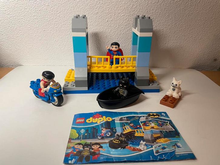 Duplo 10599 Batman Avonturen+instructieboekje, Kinderen en Baby's, Speelgoed | Duplo en Lego, Zo goed als nieuw, Duplo, Complete set