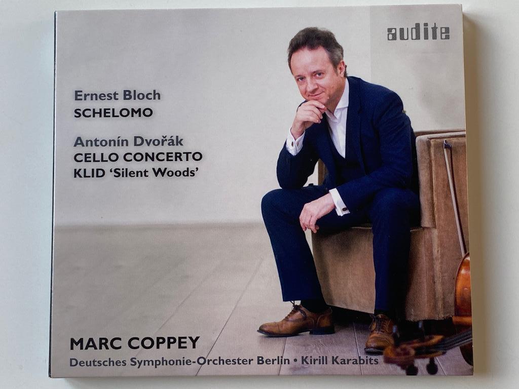 Bloch / Dvorák   Marc Coppey   Audite, Ophalen of Verzenden, Barok, Zo goed als nieuw