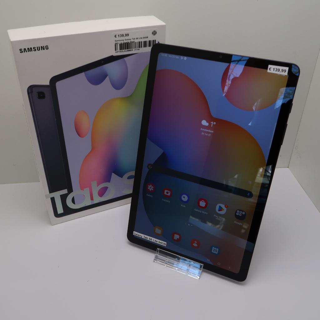 Samsung Galaxy Tab S6 Lite 64GB Wifi | in Goede Staat, Niet ingevuld, Zo goed als nieuw, Niet ingevuld, Niet ingevuld