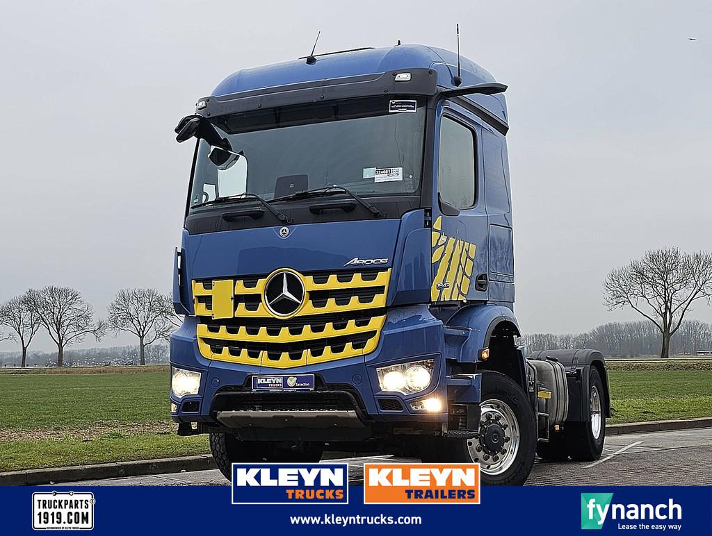 MERCEDES-BENZ AROCS 1843 4x4 allrad pto mp5, Auto's, Automaat, Euro 6, Overige kleuren, 428 pk
