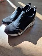 Remonte dames sneakers Leopard met rits 38, Ophalen of Verzenden, Zo goed als nieuw, Zwart, Sneakers of Gympen