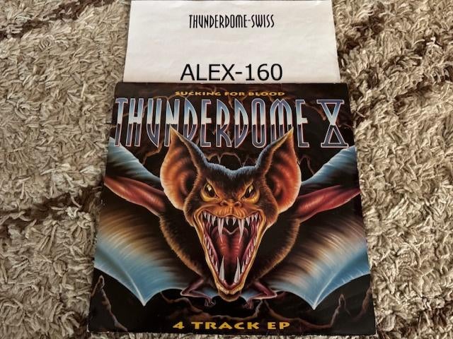 Thunderdome X EP 12" - RARE Hardcore Gabber Collector Item, 1 single, Ophalen of Verzenden, Gebruikt, Overige genres
