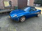 Fiat Barchetta 183 1996 Blauw, Auto's, Fiat, Zwart, Cabriolet, Blauw, Leder