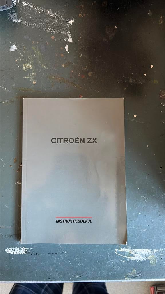 Instructieboekjes  Citroën Ax, Bx, Zx en C25, Ophalen of Verzenden