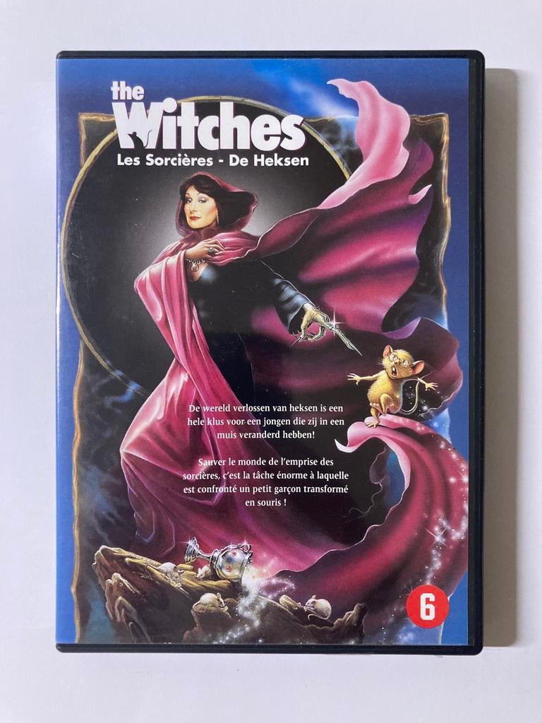 The Witches, 1990 / DVD / Roald Dahl / Nicolas Roeg, Overige genres, Ophalen of Verzenden, Zo goed als nieuw, Vanaf 6 jaar