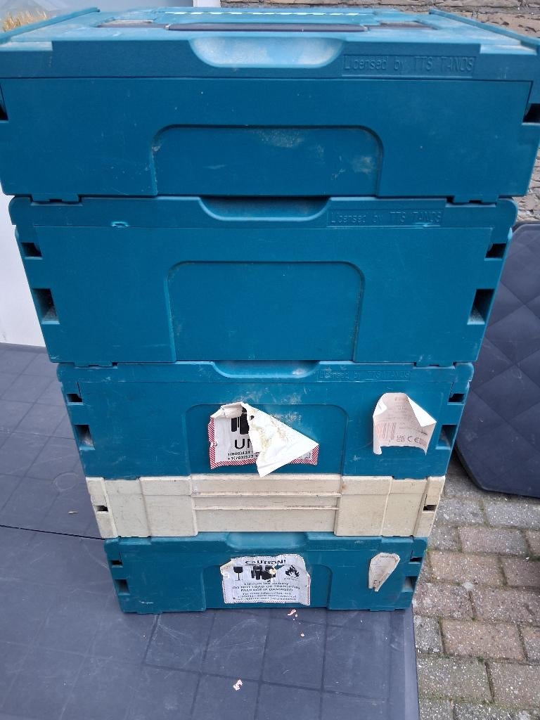 M box Makita, Ophalen, Gebruikt