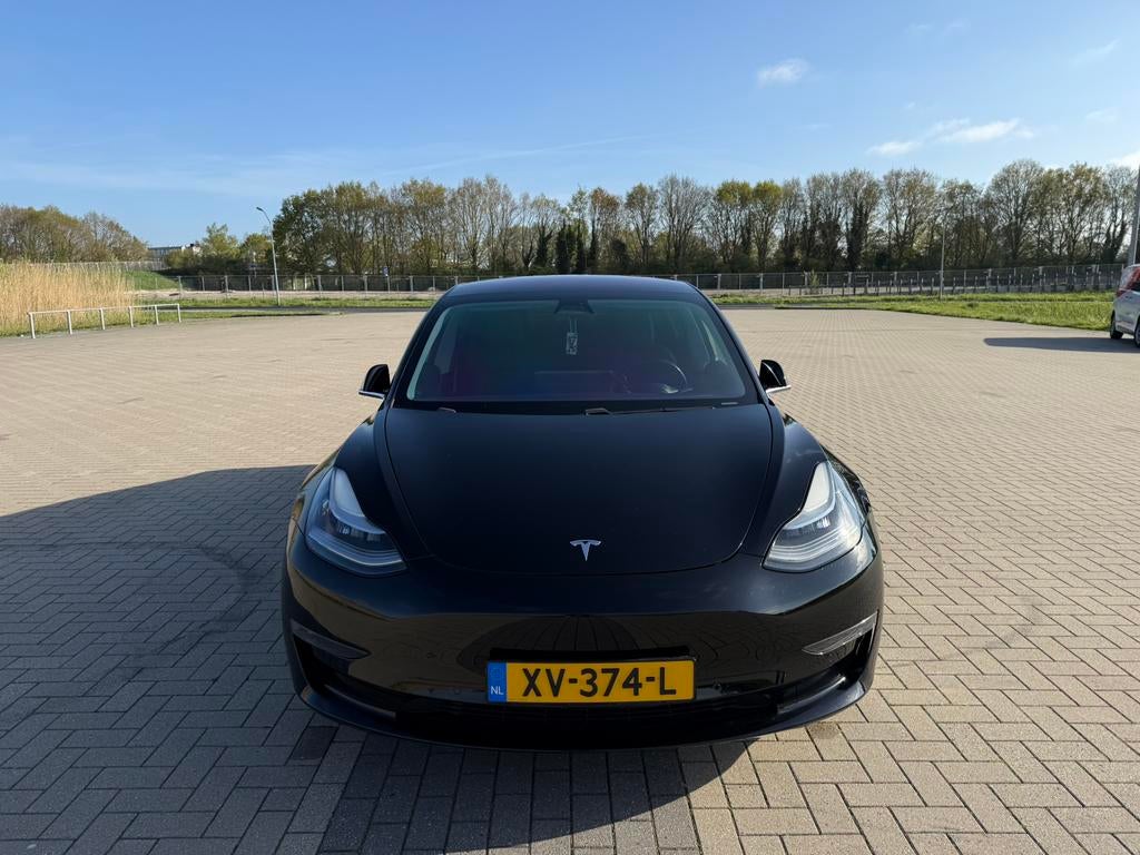 Tesla Model 3 2019 Zwart Dual Motor / Long Range, Auto's, Tesla, Automaat, 1831 kg, Zwart, Zwart