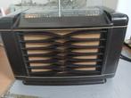 Philips mooie radio van bakeliet en mooie boven verlichting, Ophalen