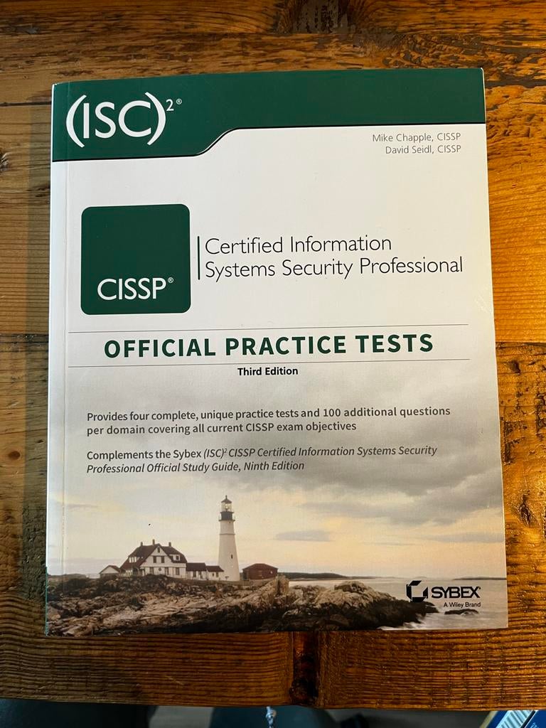 ISC2 CISSP Official Practice Tests - Zo goed als nieuw, Ophalen of Verzenden, Beta, Zo goed als nieuw, HBO