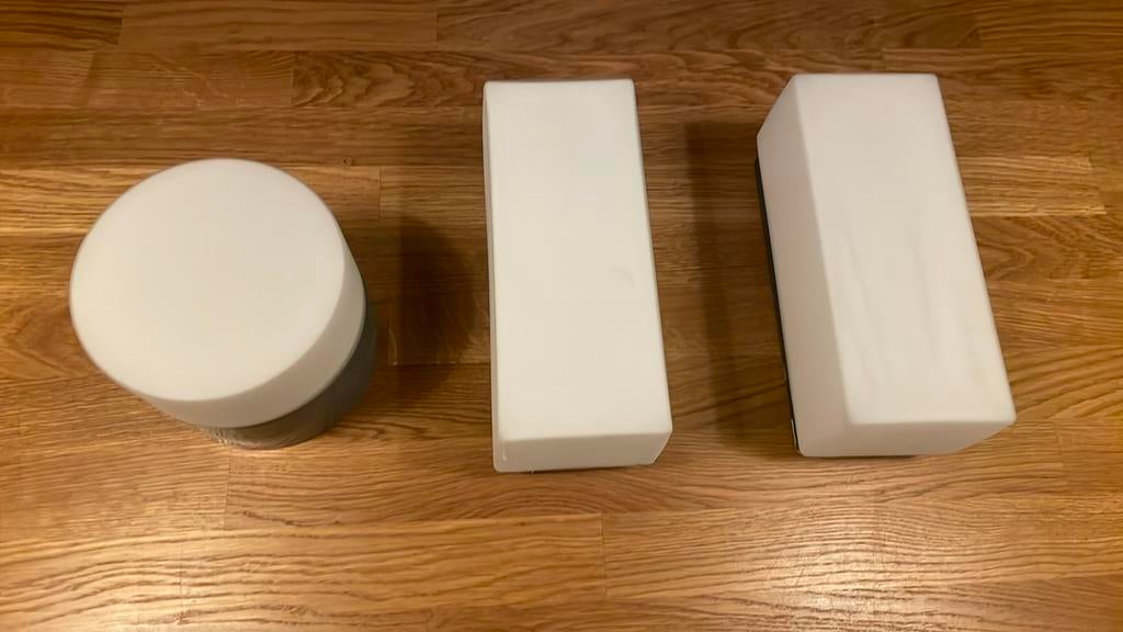 Set buitenlampen gratis ophalen, Tuin en Terras, Ophalen, Minder dan 50 watt, Wandlamp, Netvoeding