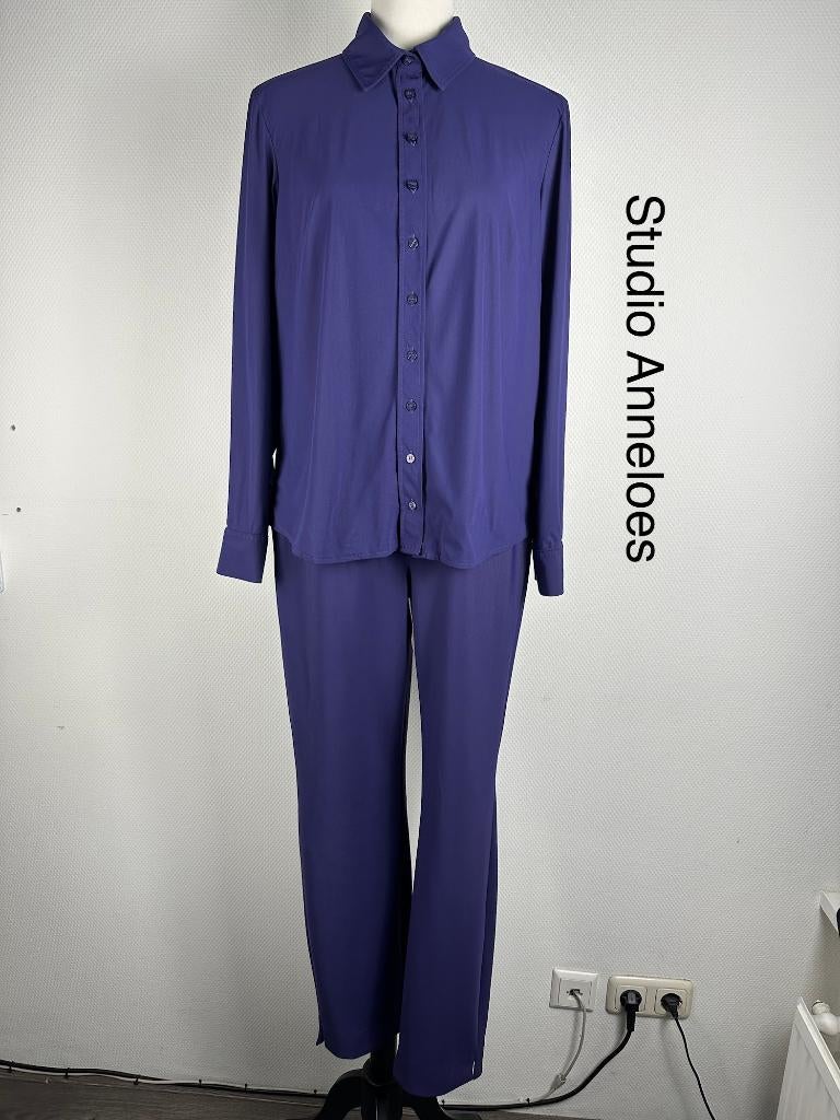Studio Anneloes Broekpak  (mt: 36) 32,3/9649, Studio Anneloes, Ophalen of Verzenden, Maat 36 (S), Paars