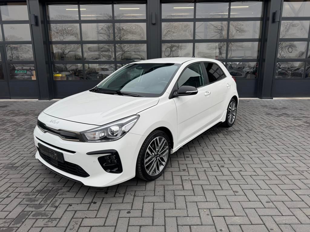 Kia Rio 1.0 T-GDI GT-Line Camera / Carplay (bj 2022), Gebruikt, 100 pk, Wit, Origineel Nederlands