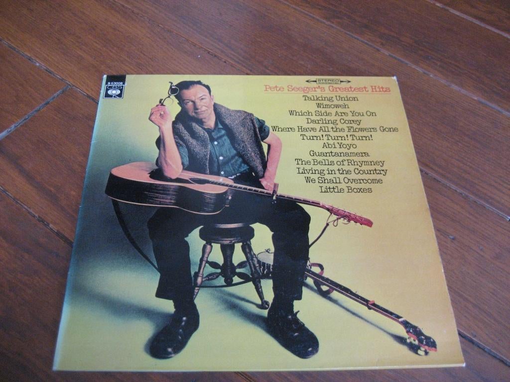 Pete seeger lps folk sixties, Ophalen of Verzenden, Zo goed als nieuw, 12 inch
