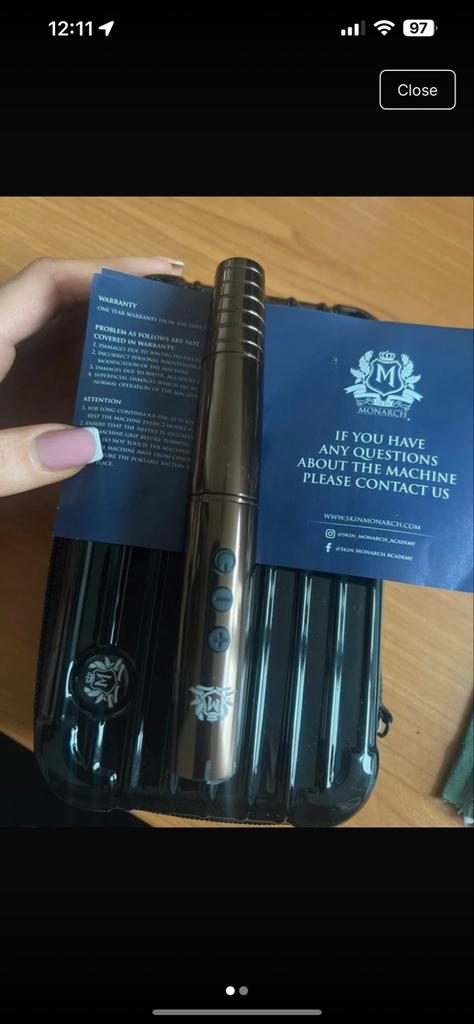 Monarch FLEX PMU Machine Pen - Zo goed als nieuw, Ophalen of Verzenden, Zo goed als nieuw, Toebehoren, Overige kleuren