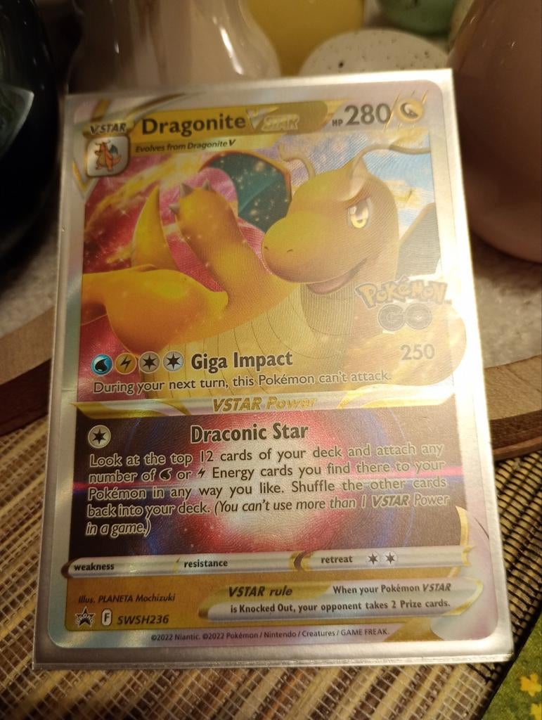 Pokémon VSTAR Kaarten: Dragonite, Vulpix, Origin Dial, Ophalen of Verzenden, Zo goed als nieuw, Meerdere kaarten, Foil