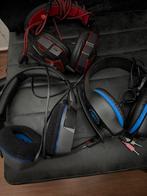 3 Gaming headsets, Computers en Software, Headsets, Gebruikt, Ophalen of Verzenden, Over-ear, Gaming headset