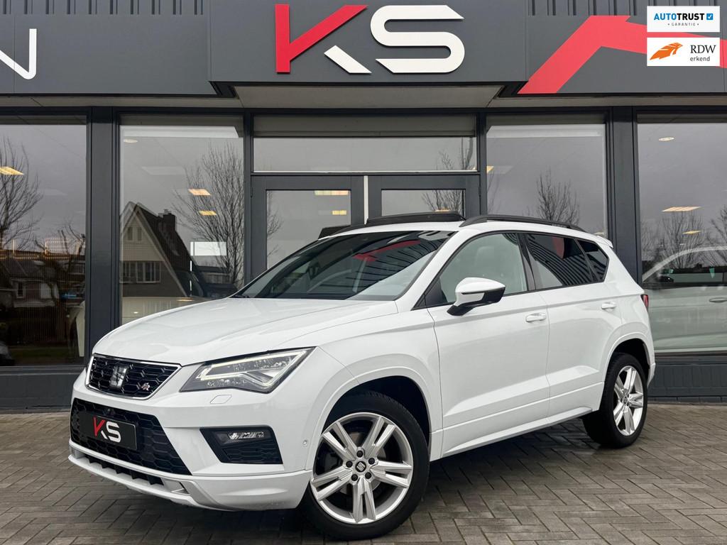 SEAT Ateca 1.5 TSI FR Business Intense Virtual Pano 360 came, 680 kg, 4 cilinders, 150 pk, Wit