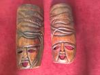 Maskers, hout, snijwerk, Philipijns, Ophalen of Verzenden