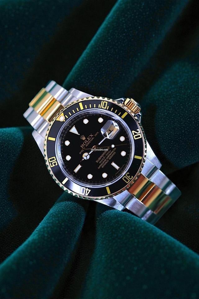 Rolex Submariner Date 116613LN - Goud/Staal - 2009, Sieraden, Tassen en Uiterlijk, Horloges | Heren, Gebruikt, Rolex, Polshorloge